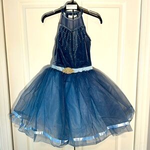 GRAY BALLET DANCE COSTUME